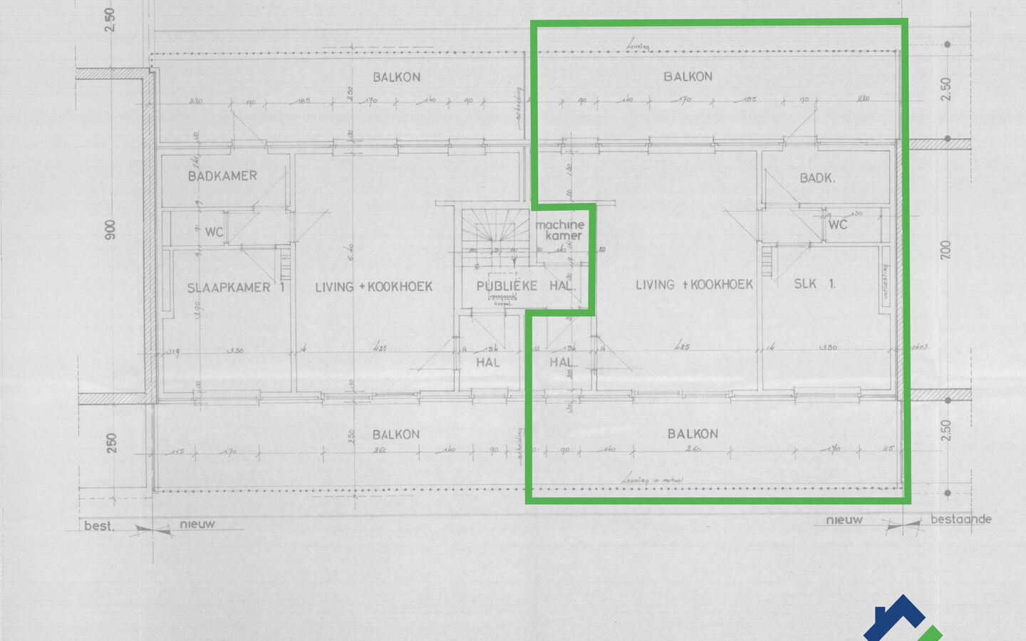 Dakappartement te koop in Neerpelt