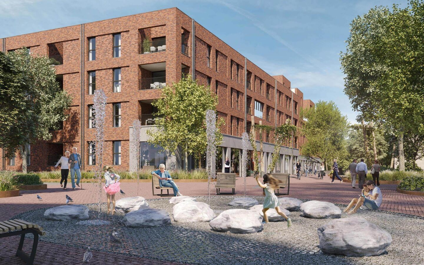 Zeer luxe op toplocatie gelegen, energiezuinig levensloopbestendig appartement met 2 slaapkamers, terras, parking en berging.

Dit appartement is zeer luxe afgewerkt: laadpaal bij ondergrondse parking, glazen plooiwand bij terras, 2 airco's, warmtepomp, z